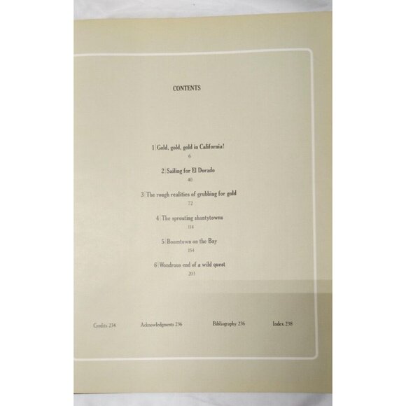 Time Life Books The Old West The Forty-Niners Faux Leather Hard Cover Book 1974 - Picture 15 of 15